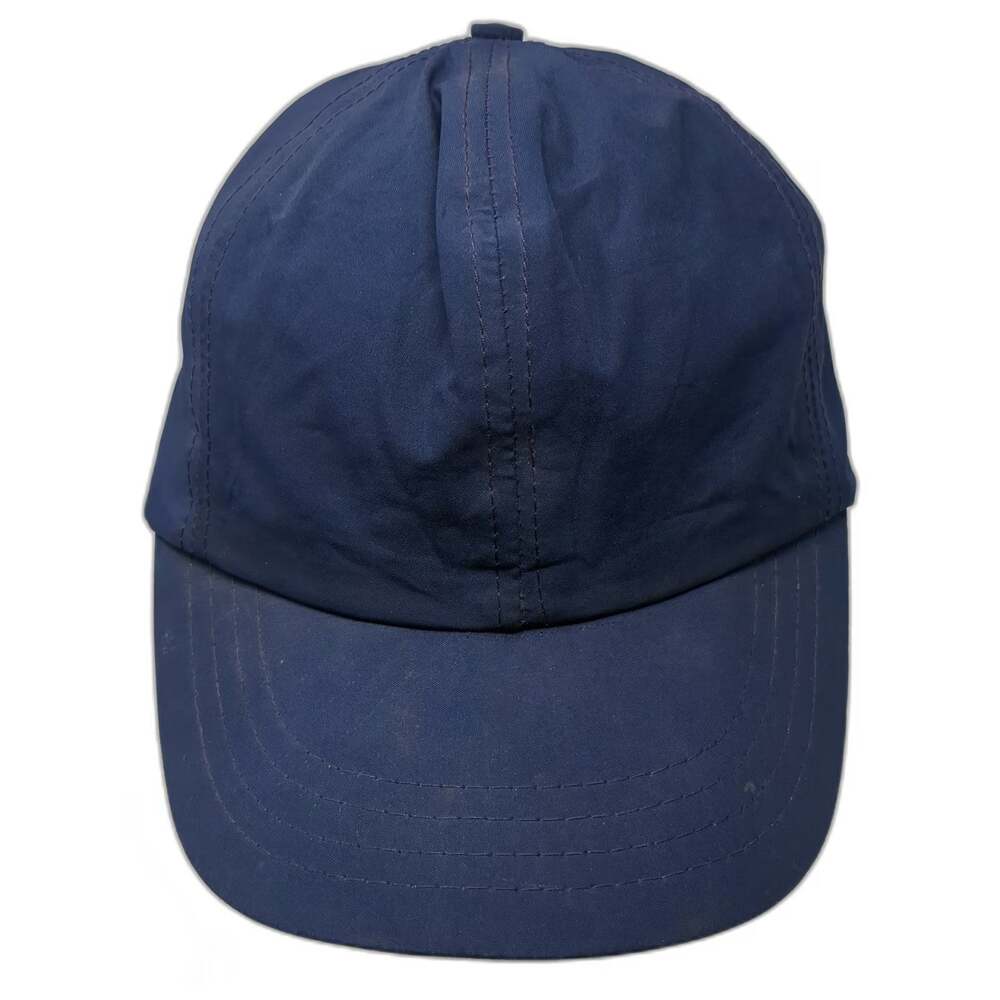 Columbia Baseball Cap Blue Gore-Tex Made USA Slideback Hat Vintage Blank